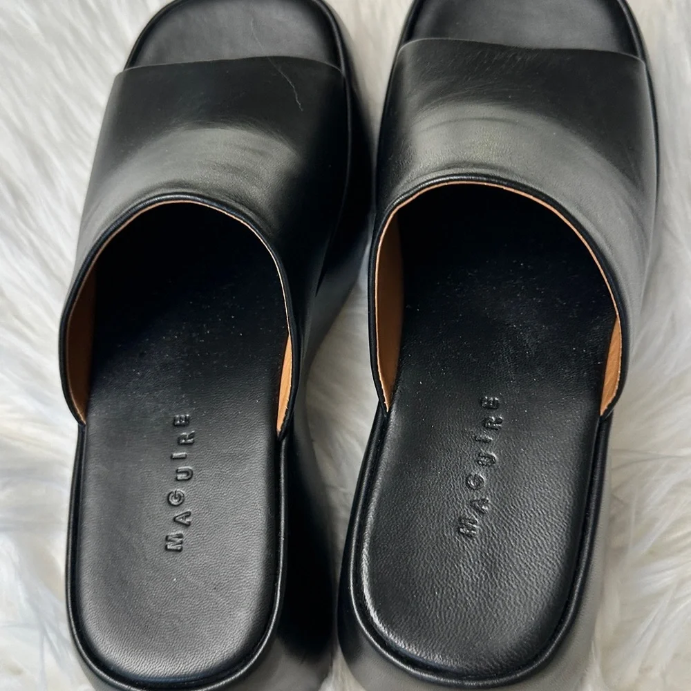 Mature Alina Black Sandal size 36/ size 6 US - Picture 4 of 13